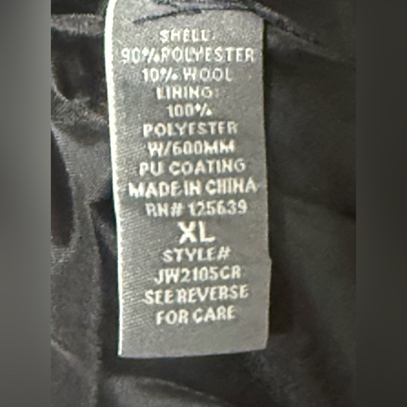 🪅Charlotte Russe Gray wool Blend Belted Peacoat - Picture 14 of 15